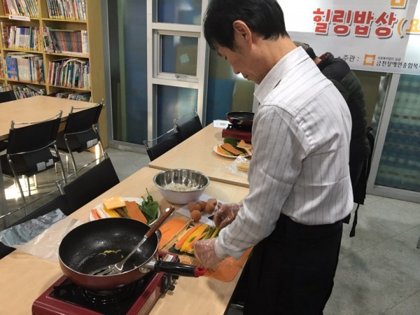 사나이 힐링밥상 활동사진