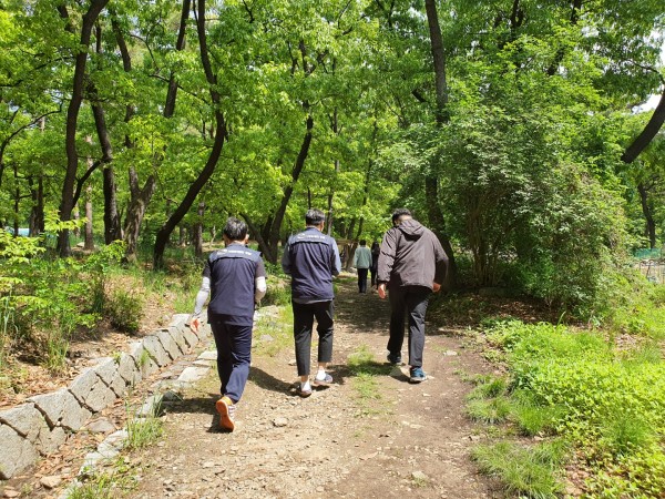 시흥계곡 야외활동