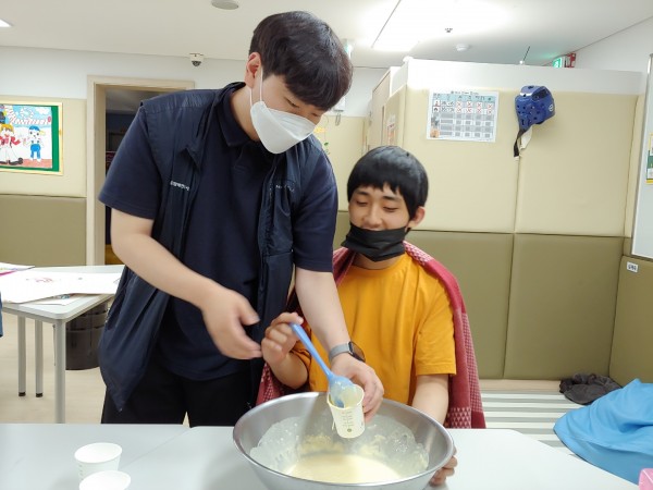 요리활동 핫케이크 계란빵