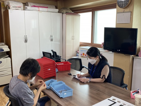 바오로교실보호작업장 도구평가