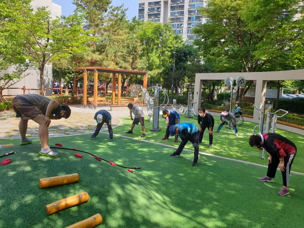 단체 하지 운동