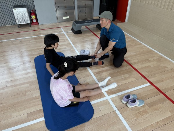 체육수업 전경