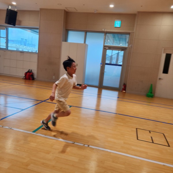 달리기 하는 모습