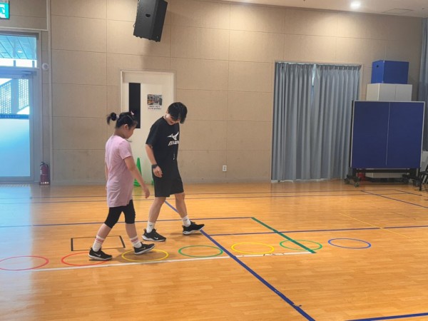 운동하는 모습(초등반)