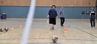 [우리동네 금천학교] 금나래문화체육센터 넓은 체육관에서 축구를 해봐요.