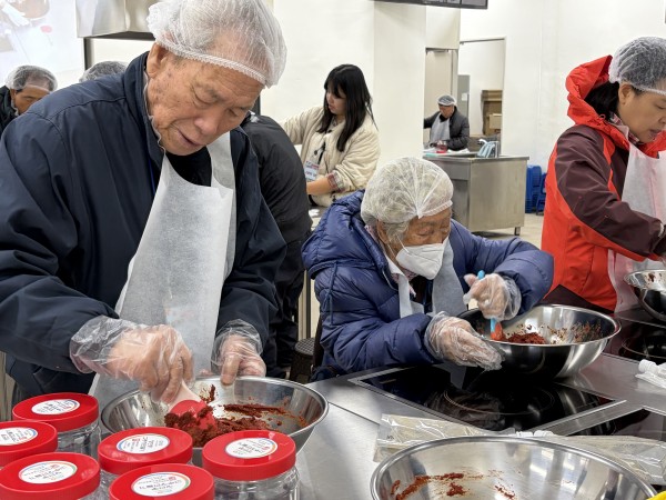 체험중인 이용인들