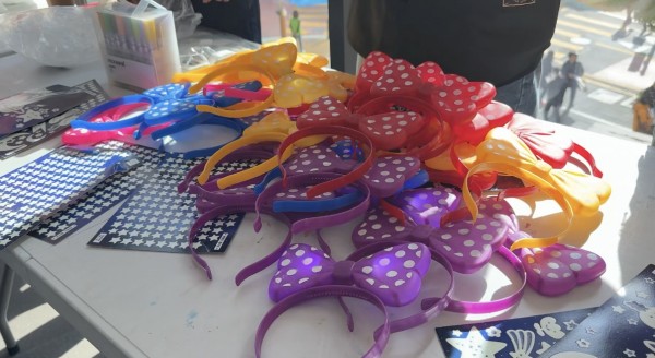 야광머리띠 모습