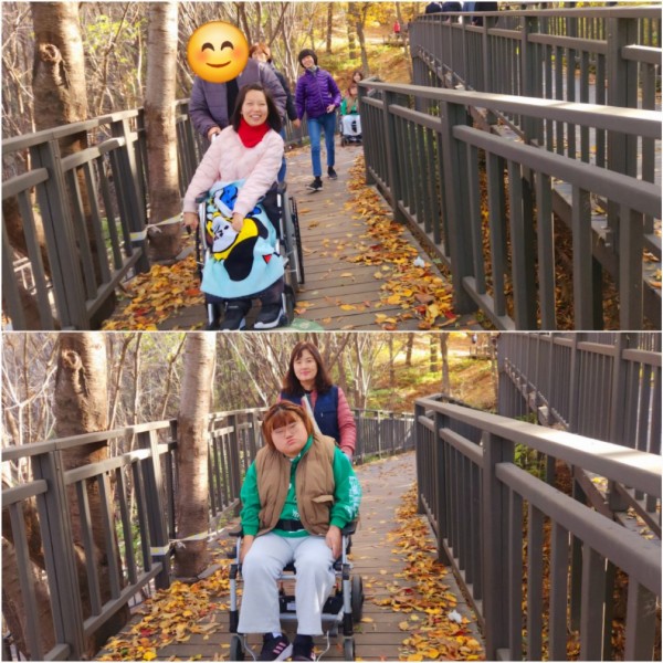 휠체어도 이동이 편해요