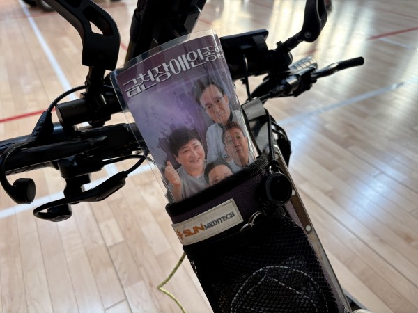 휠체어컬링팀 선수단사진