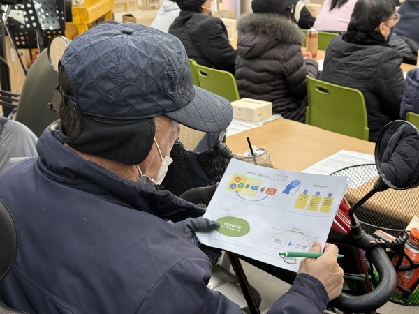 인권에 대해 알아보는 모습