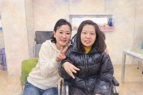 웃음 꽃이 활짝 금빛2실