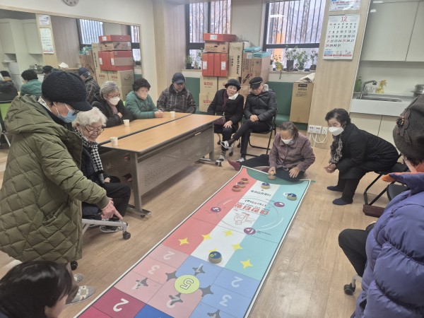 터링을 하는 모습