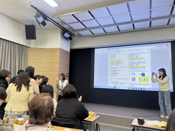 법인능력시험 결과발표모습