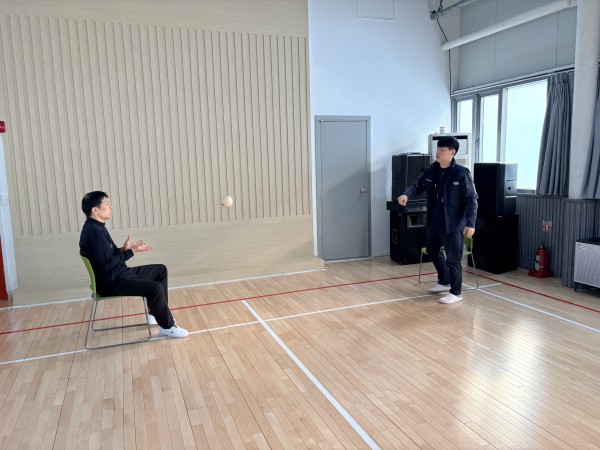 개별 보치아훈련