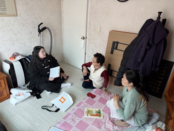 함께 찾돌 상담 모습