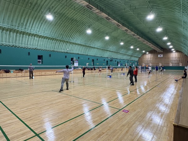 배드민턴 운동전경