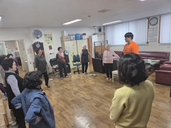 치료사의 단체수업진행