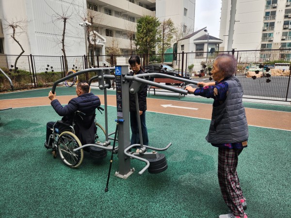 운동기구를 활용한 운동