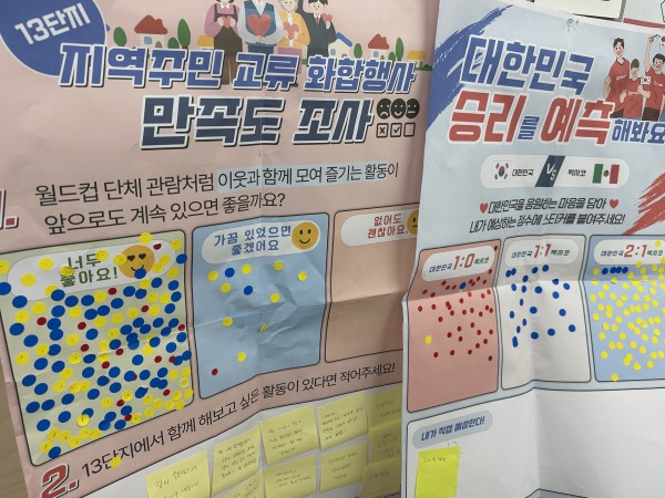 만족도 조사 내용