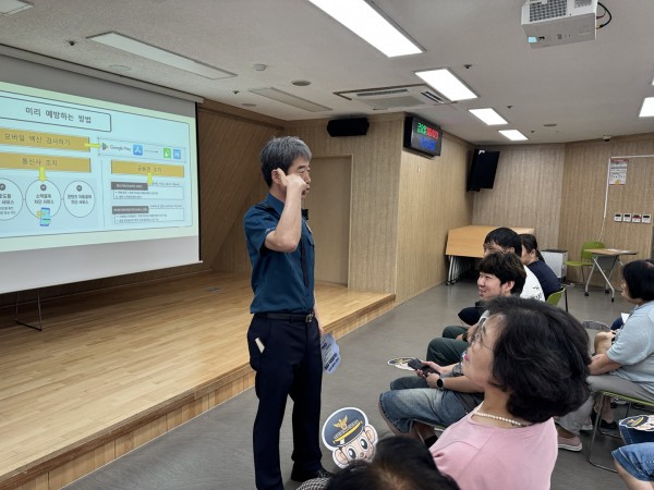 실제 사례를 현장감있게 재현하는 모습
