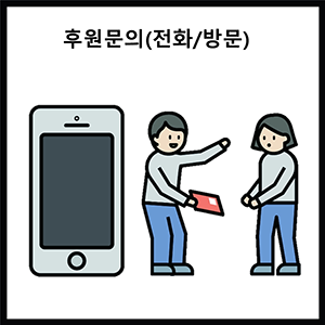 후원문의(전화/방문)