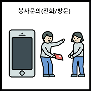봉사문의(전화/방문)